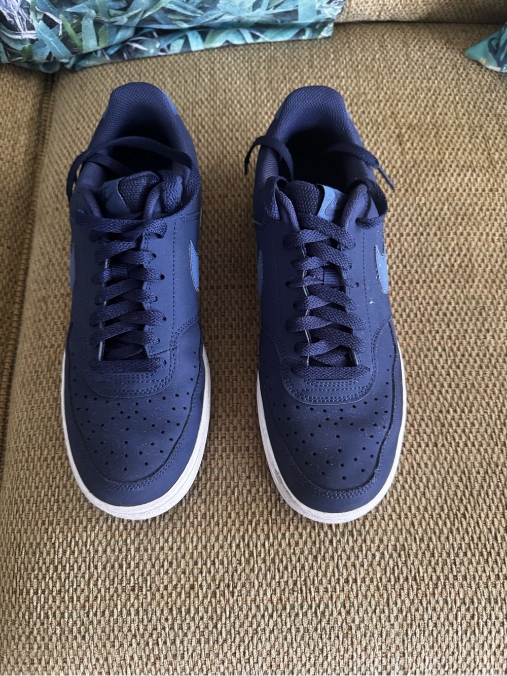 Nike Men's Navy Blue Low-Top Sneakers
